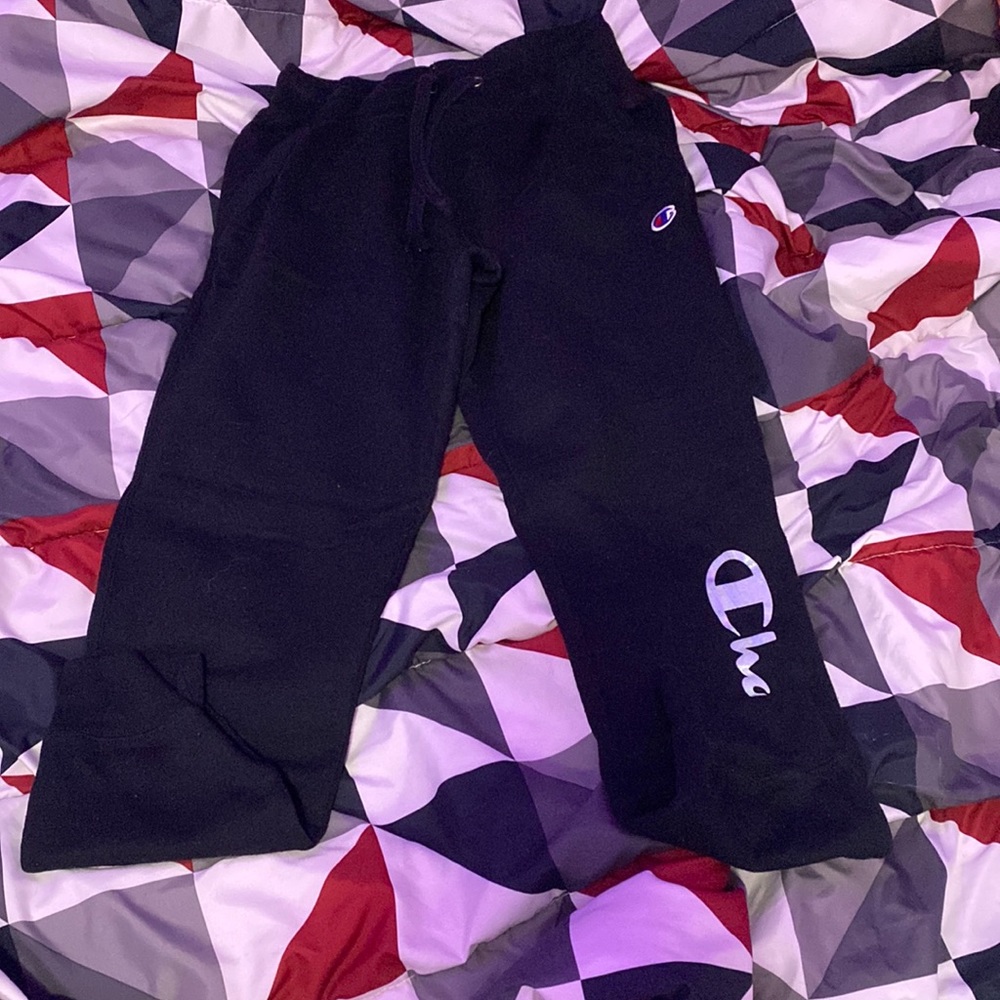 Black champion sweatpants